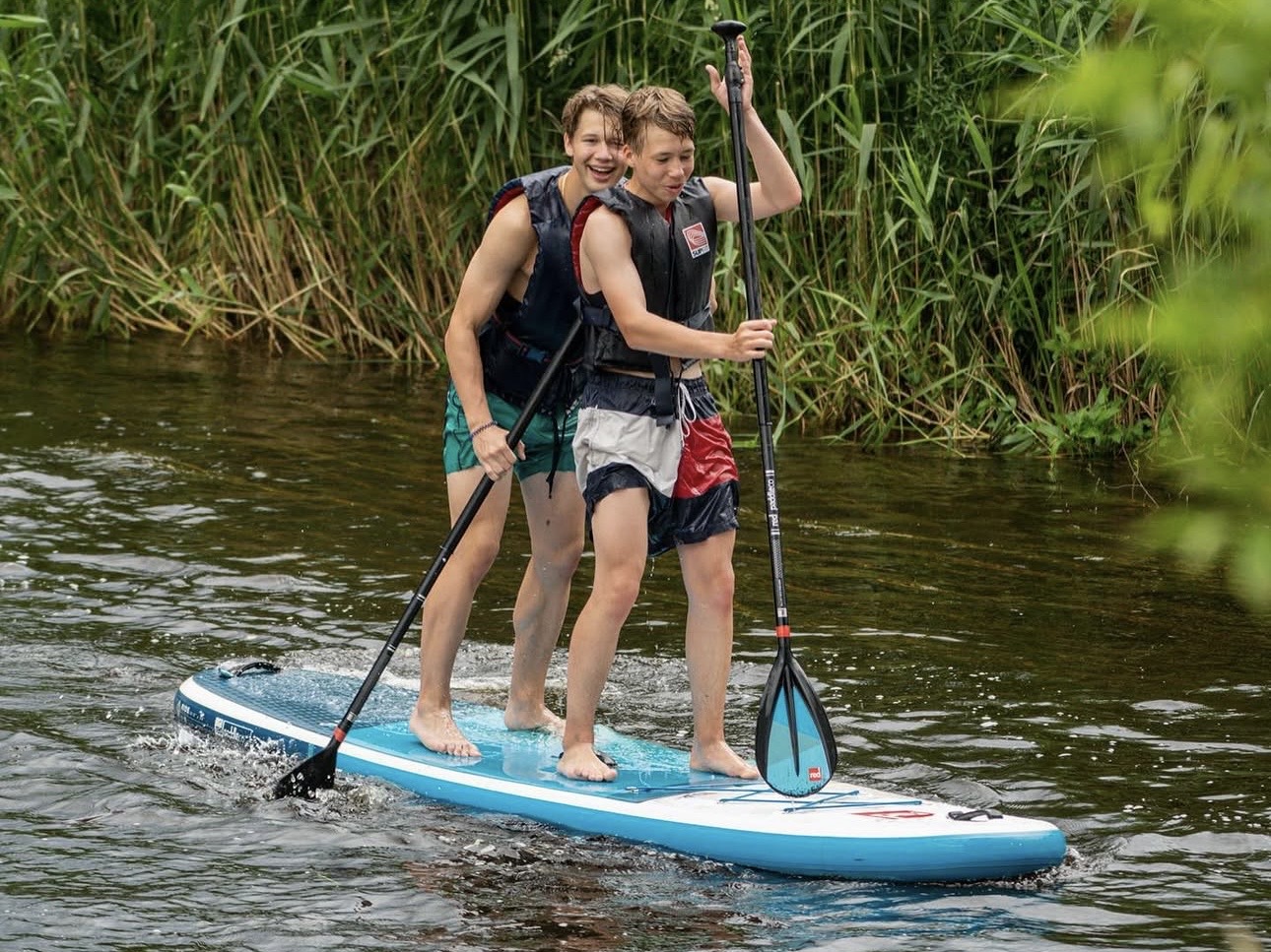 Teambuilding auf dem Fluss
